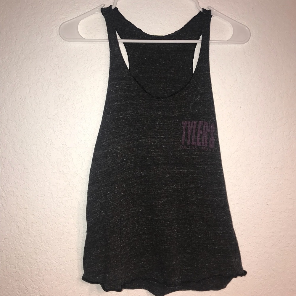Tyler’s tank top